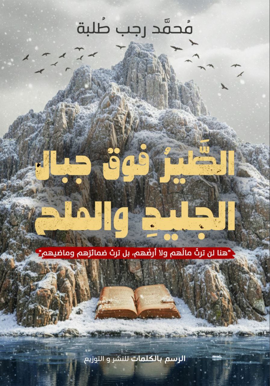 الطير فوق الجبال الجليد و الملح